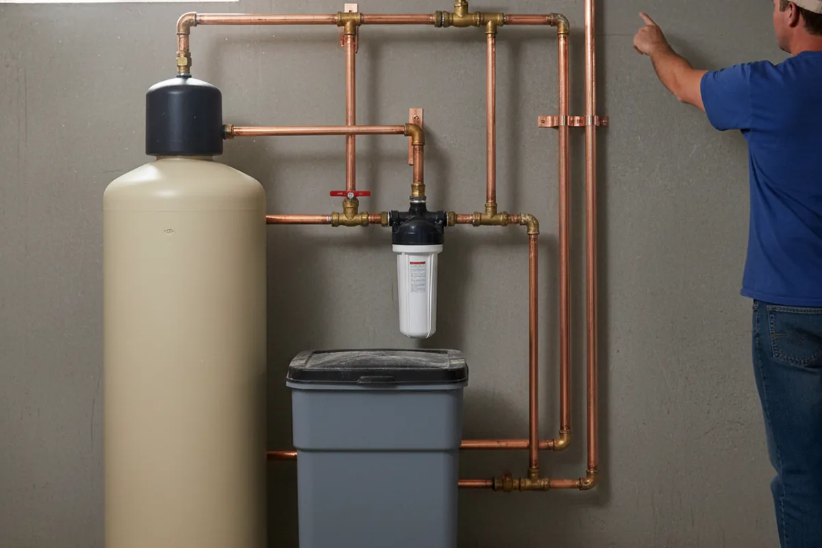 Whole-house water treatment system installed in Vici